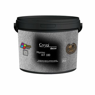 Декоративне покриття Crystal Decor MarmoArt 100 для фасадних та інтер’єрних робіт