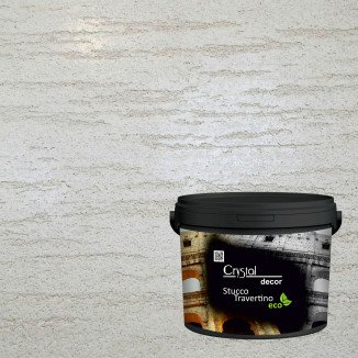 Декоративне покриття на мінеральній основі (травертин) Crystal Decor Stucco Travertino Eco